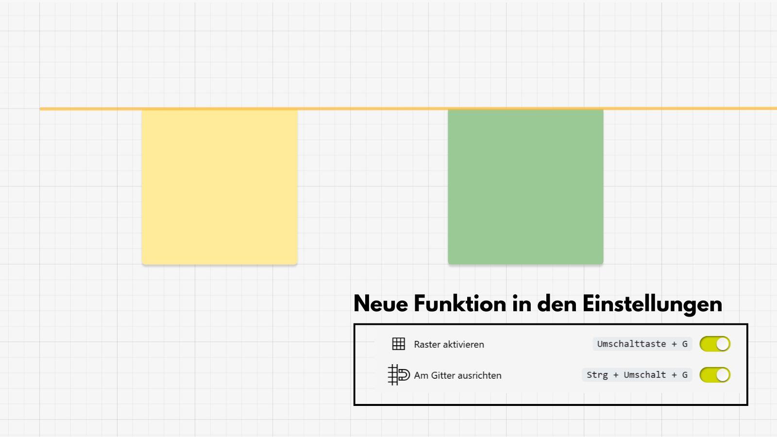 Am Gitter ausrichten