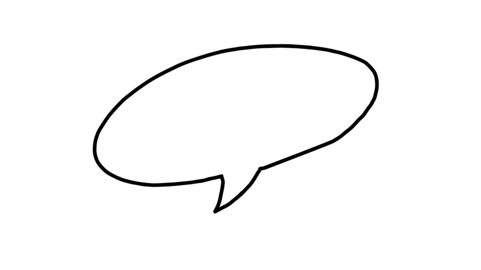 Speeach Bubble Template