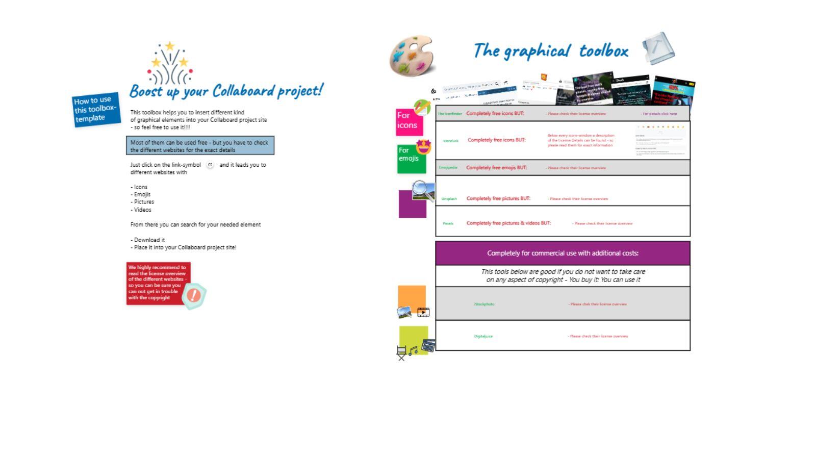 Graphical Toolbox Template