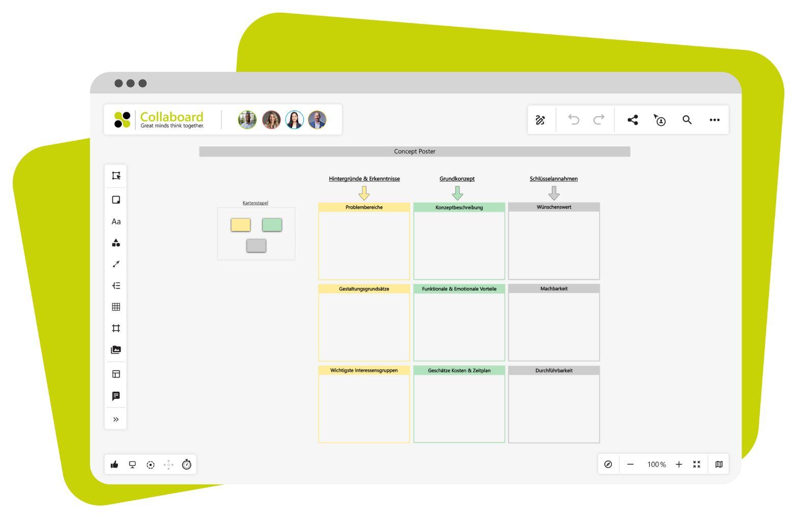 Concept Poster Vorlage