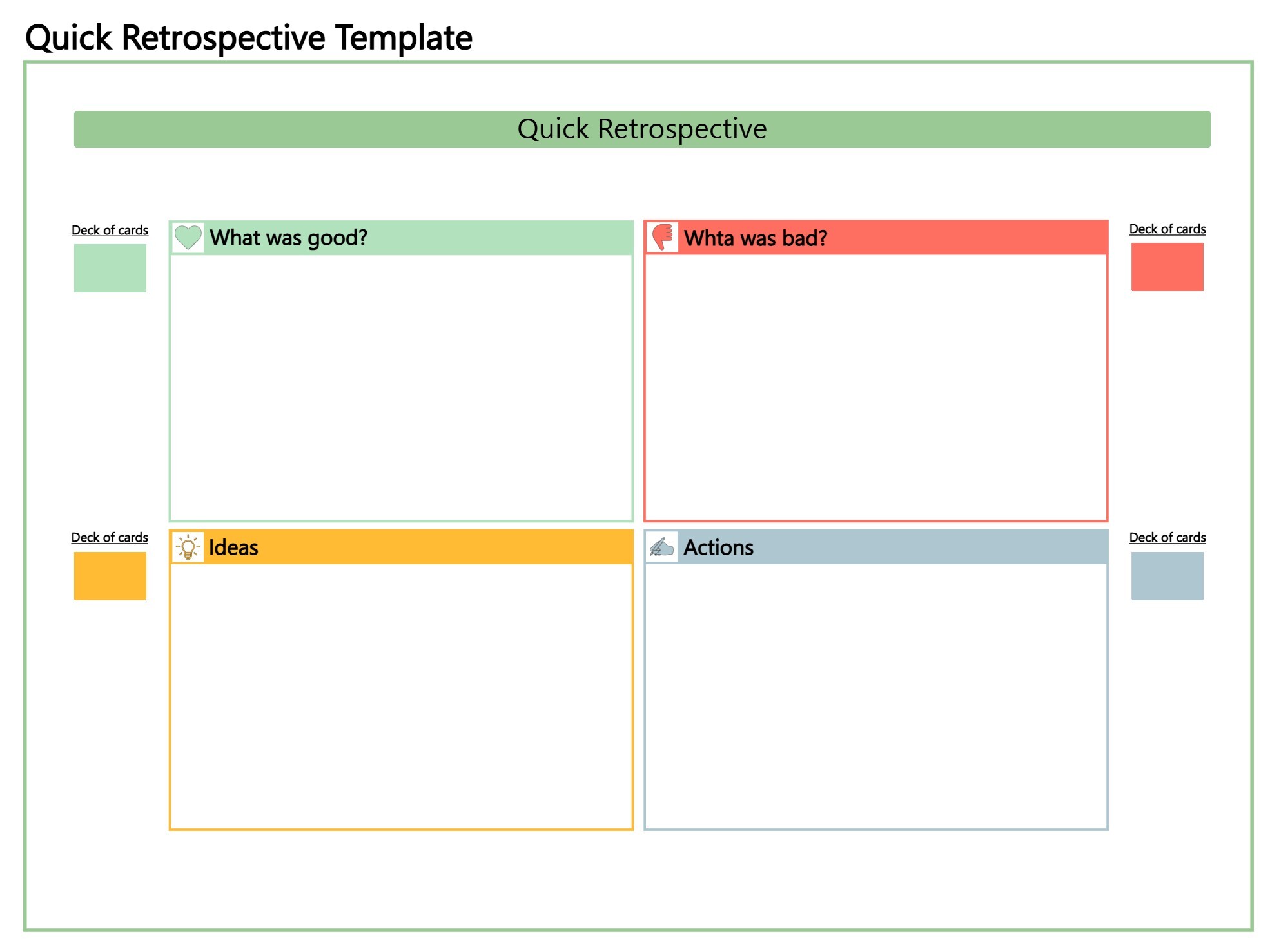 Quick Retrospective Template-2