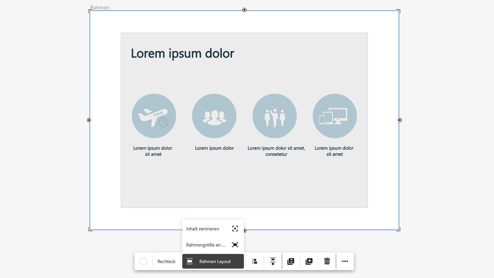 Rahmen Verbesserungen