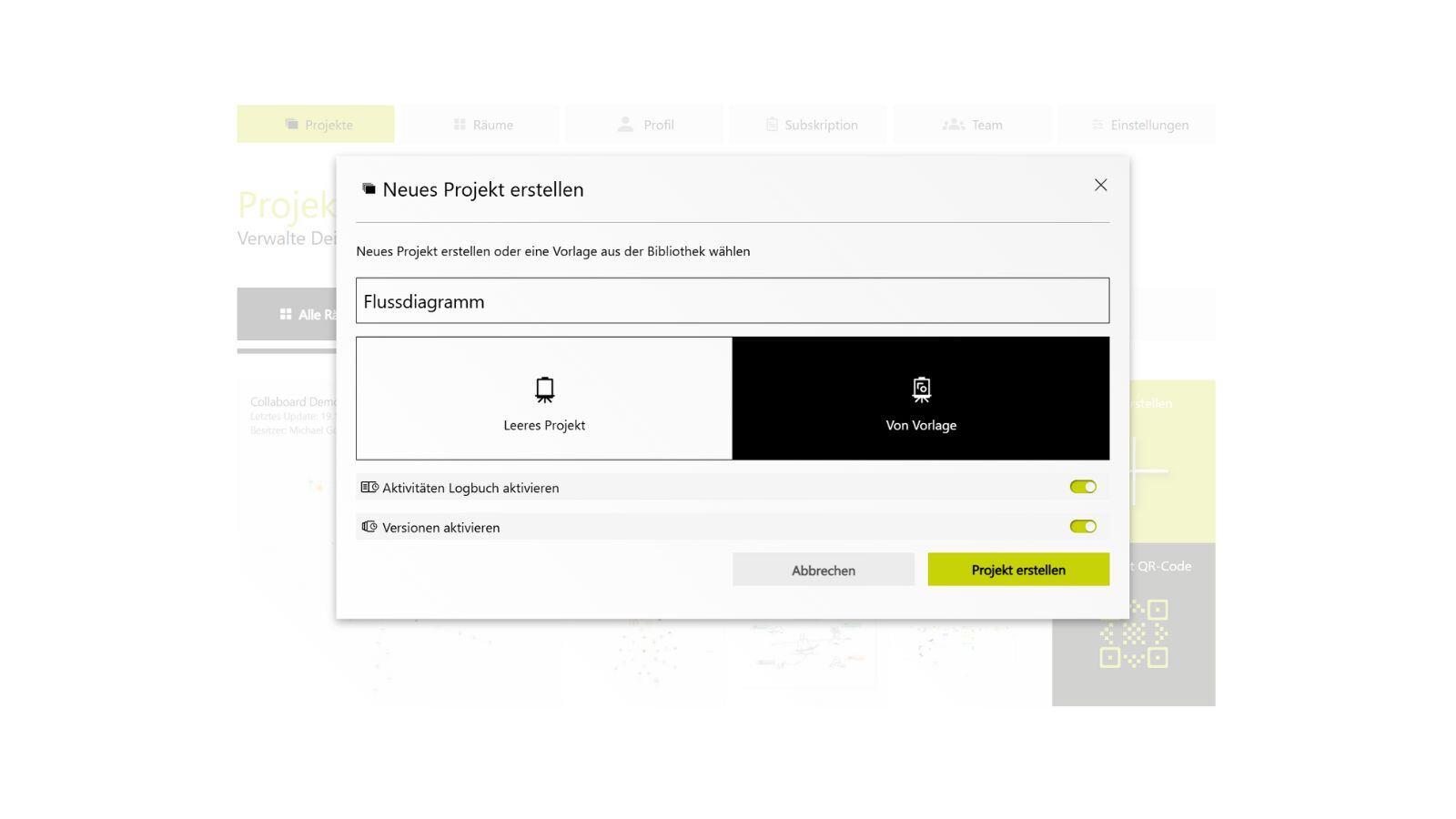Whiteboard Flussdiagramm erstellen