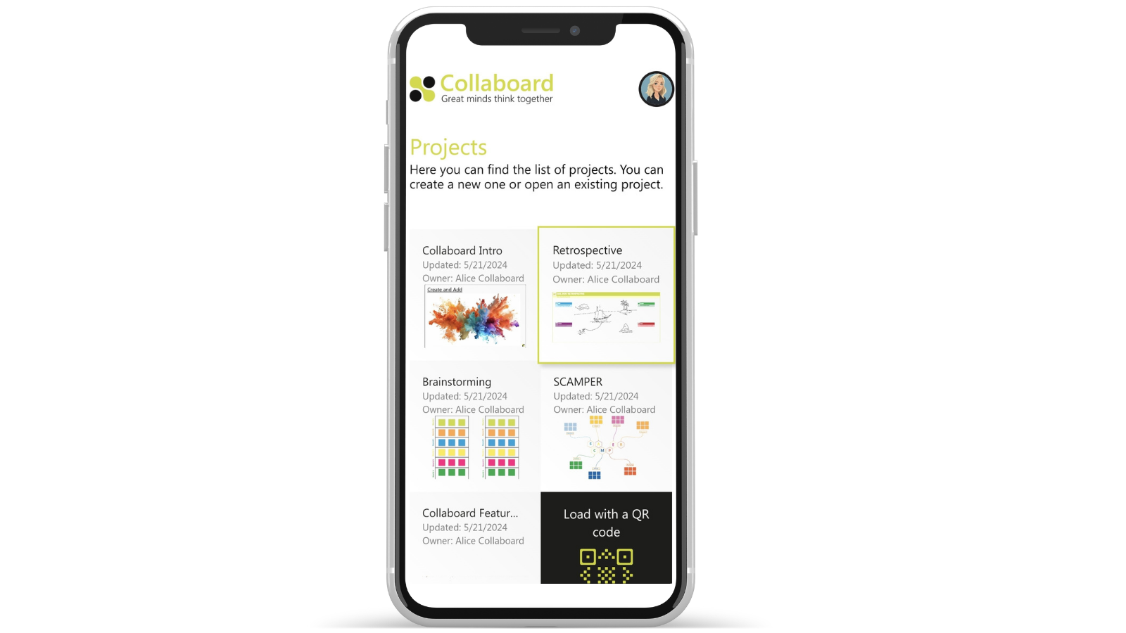 Collaboard Mobile Device