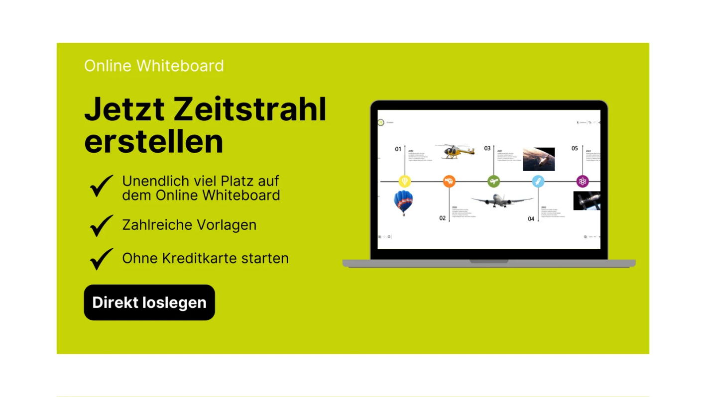 Zeitstrahl erstellen